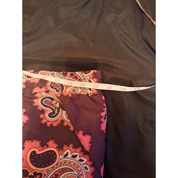 Snozu Glacier Shield Insulation Womens Snow Pants Size M/10 Pink Paisley - Picture 11 of 16